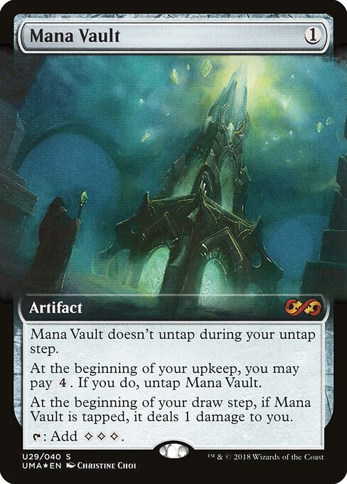 Mana Vault — Ultimate Box Topper #U29, art by Christine Choi