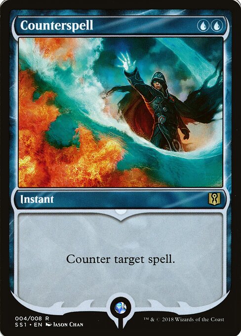 Counterspell — Signature Spellbook: Jace #4, art by Jason Chan