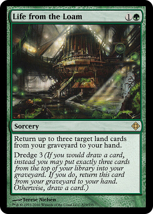 Life from the Loam — Magic Online Theme Decks #A79, art by Terese Nielsen