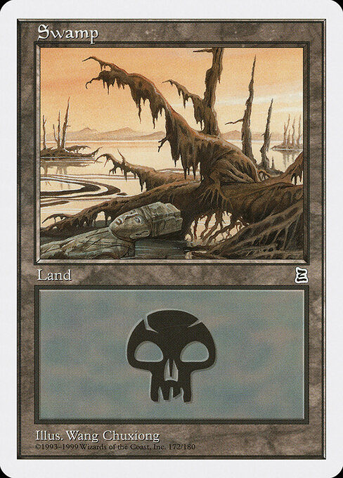 Swamp — Portal Three Kingdoms #172, art by Wang Chuxiong