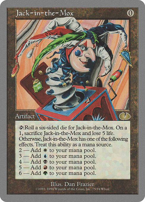 Jack-in-the-Mox — Unglued #75, art by Dan Frazier