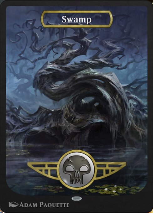 Swamp — MTG Arena Promos #233, art by Adam Paquette