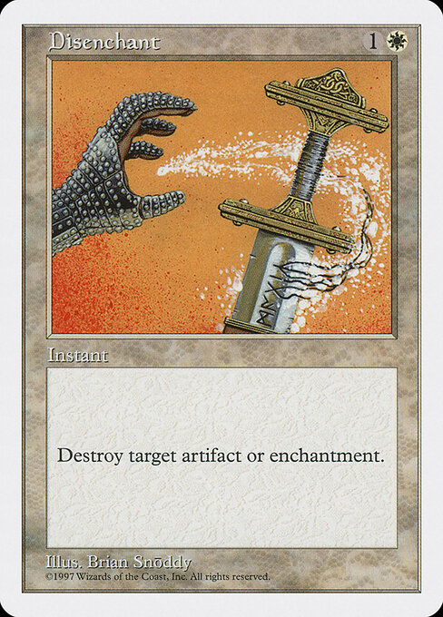 Disenchant — Fifth Edition #26, art by Brian Snõddy