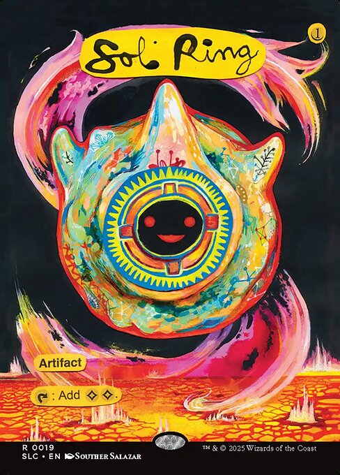 Sol Ring — Secret Lair Countdown #19, art by Souther Salazar