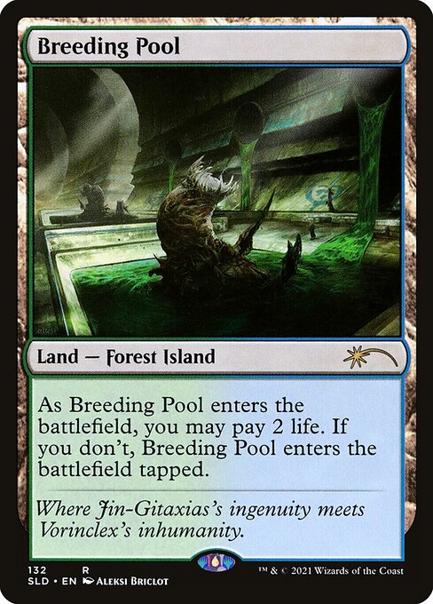 Breeding Pool — Secret Lair Drop #132, art by Aleksi Briclot
