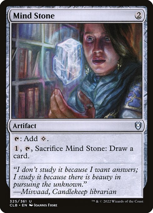 Mind Stone — Commander Legends: Battle for Baldur's Gate #325, art by Ioannis Fiore