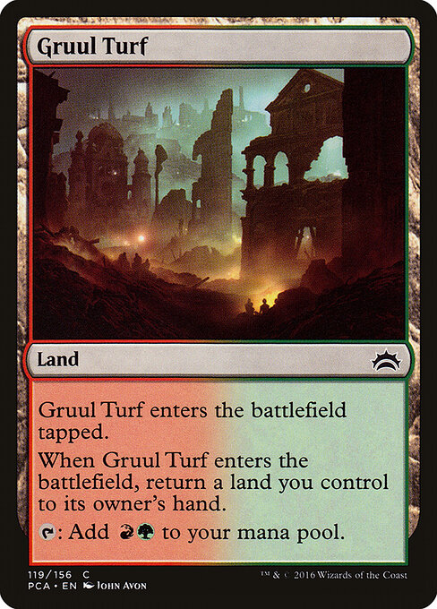 Gruul Turf — Planechase Anthology #119, art by John Avon