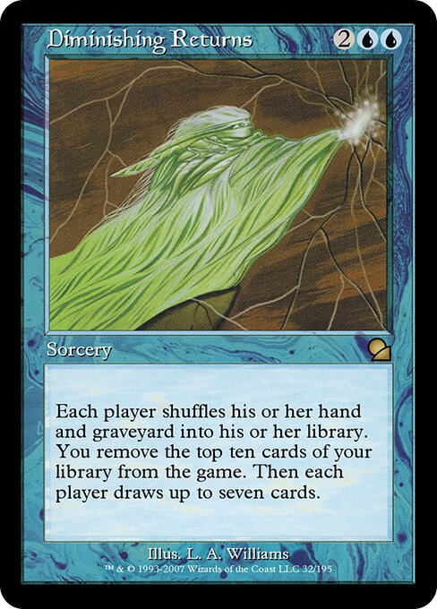 Diminishing Returns — Masters Edition #32, art by Allen Williams