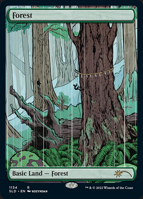Forest — Secret Lair Drop #1134, art by kozyndan