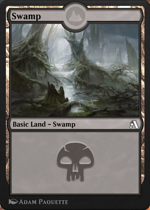 Swamp — Arena New Player Experience Extras #53, art by Adam Paquette
