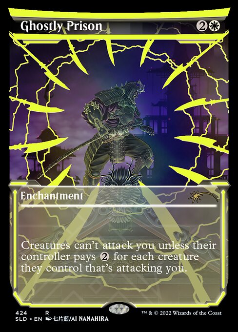 Ghostly Prison — Secret Lair Drop #424, art by Ai Nanahira