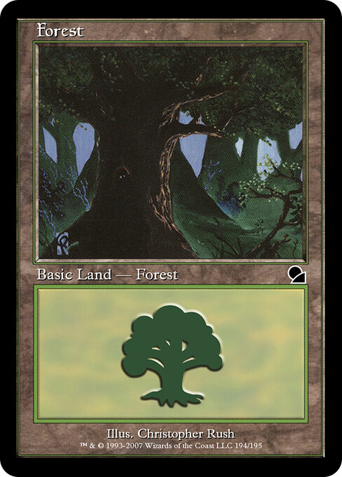 Forest — Masters Edition #195, art by Christopher Rush