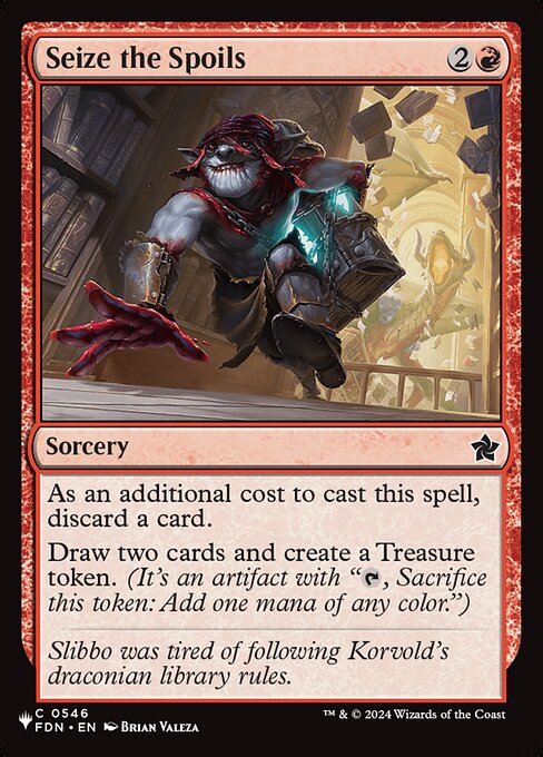 Seize the Spoils
