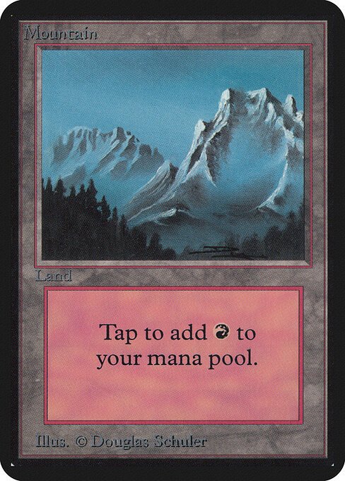 Mountain — Limited Edition Alpha #293, art by Douglas Shuler