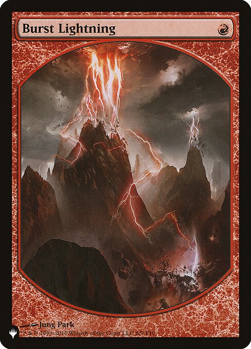 Burst Lightning — The List #P10-8, art by Jung Park