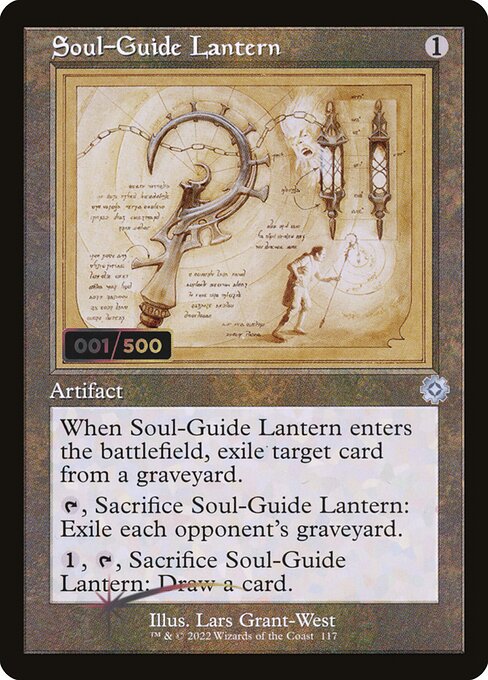 Soul-Guide Lantern — The Brothers' War Retro Artifacts #117z, art by Lars Grant-West