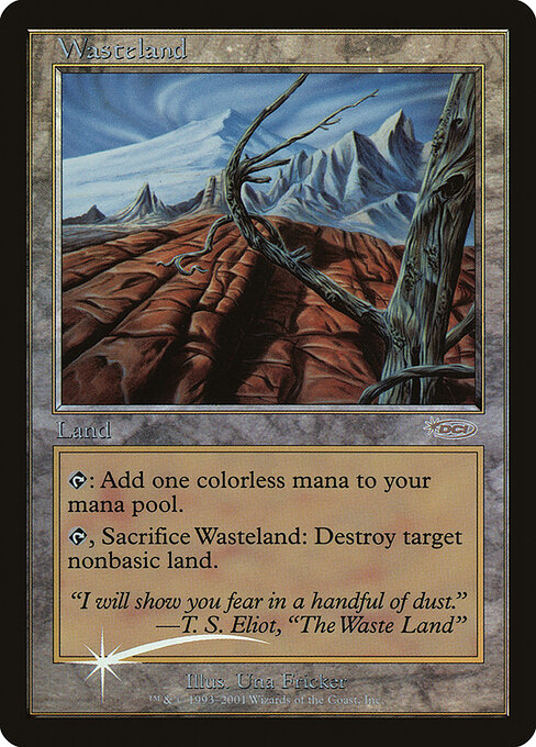 Wasteland — Magic Player Rewards 2001 #1, art by Una Fricker