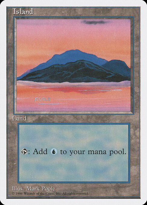 Island — Introductory Two-Player Set #58, art by Mark Poole