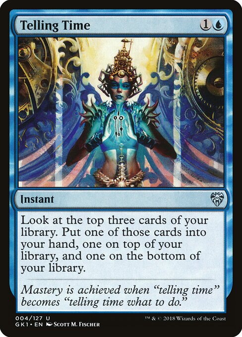 Telling Time — GRN Guild Kit #4, art by Scott M. Fischer