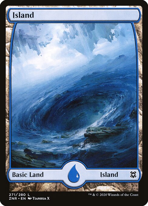 Island — Zendikar Rising #271, art by Tianhua X