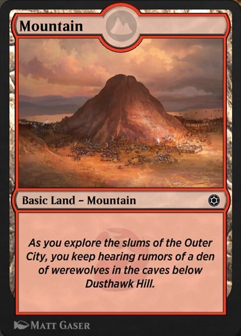 Mountain — Alchemy Horizons: Baldur's Gate #301, art by Matt Gaser
