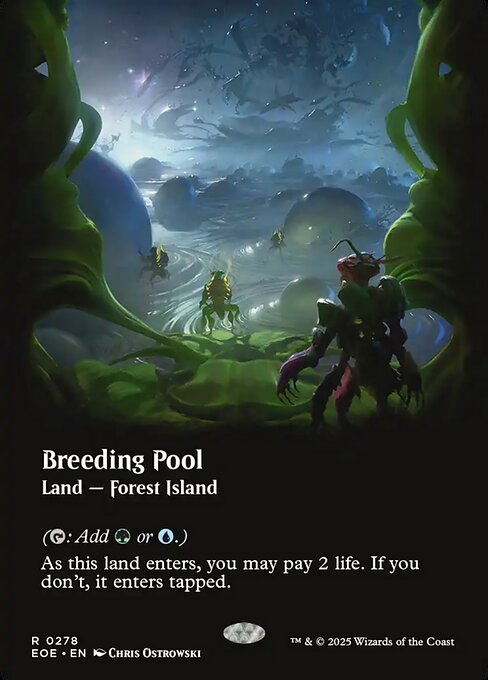 Breeding Pool — Edge of Eternities #278, art by Chris Ostrowski
