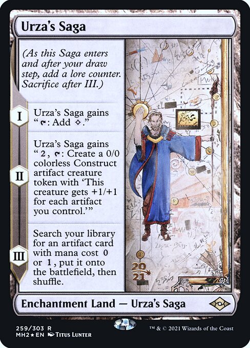 Urza's Saga — Modern Horizons 2 Promos #259s, art by Titus Lunter
