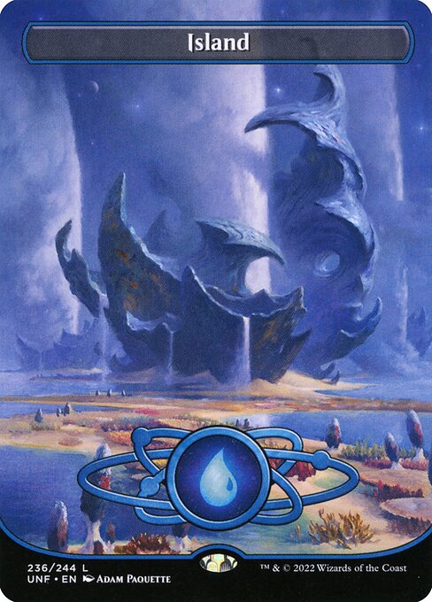 Island — Unfinity #236, art by Adam Paquette