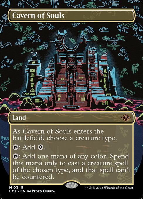 Cavern of Souls — The Lost Caverns of Ixalan #345, art by Pedro Correa