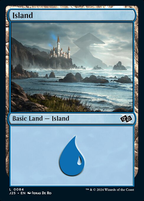 Island — Foundations Jumpstart #84, art by Jonas De Ro