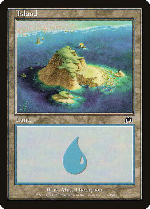 Island — Onslaught #337, art by Matt Thompson