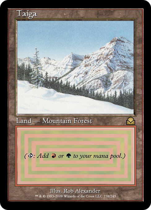 Taiga — Masters Edition II #238, art by Rob Alexander