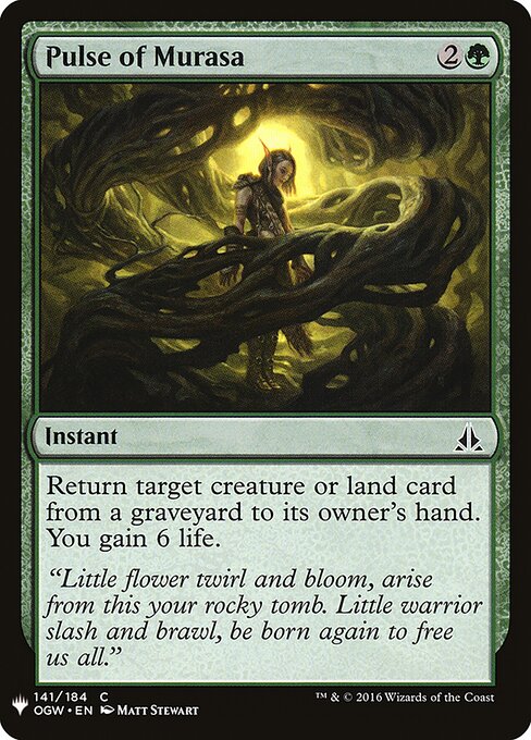 Pulse of Murasa — The List #OGW-141, art by Matt Stewart