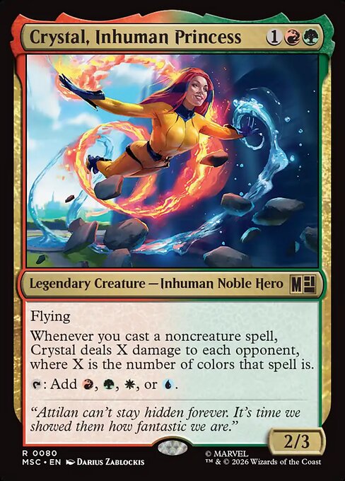 Crystal, Inhuman Princess