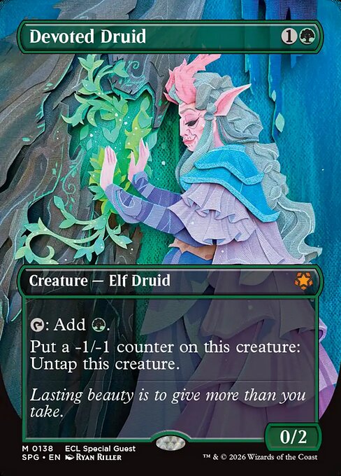 Devoted Druid — Special Guests #138, art by Ryan Riller