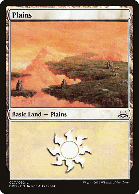 Plains — Duel Decks Anthology: Divine vs. Demonic #27, art by Rob Alexander