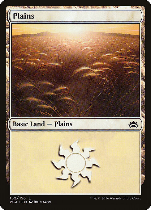 Plains — Planechase Anthology #132, art by John Avon