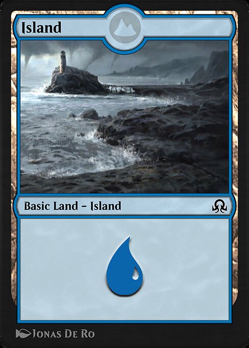 Island — Shadows over Innistrad Remastered #280, art by Jonas De Ro