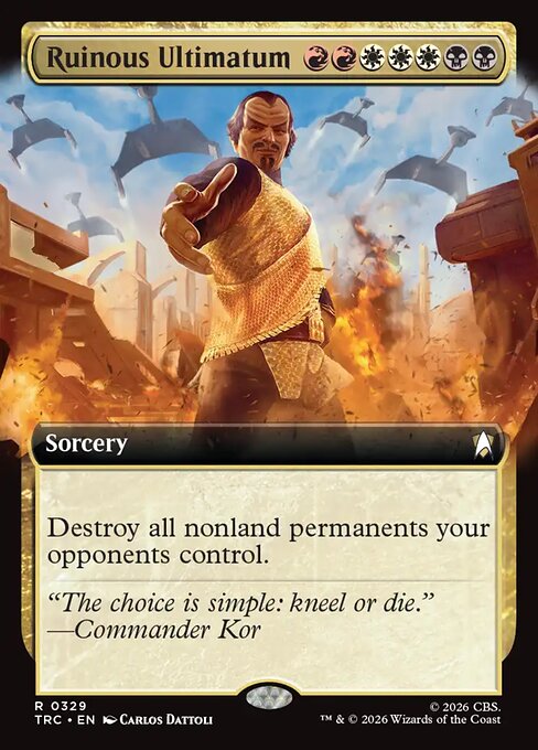 Ruinous Ultimatum