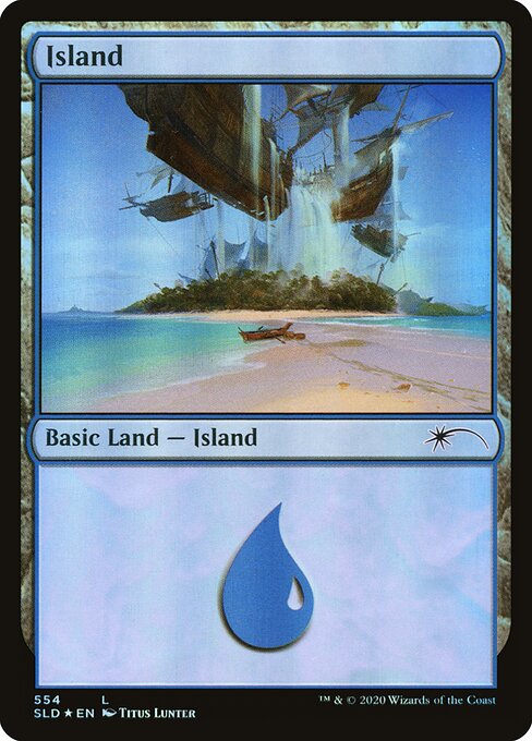 Island — Secret Lair Drop #554, art by Titus Lunter