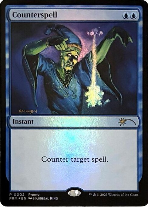 Counterspell — Media and Collaboration Promos #2026-7, art by Hannibal King