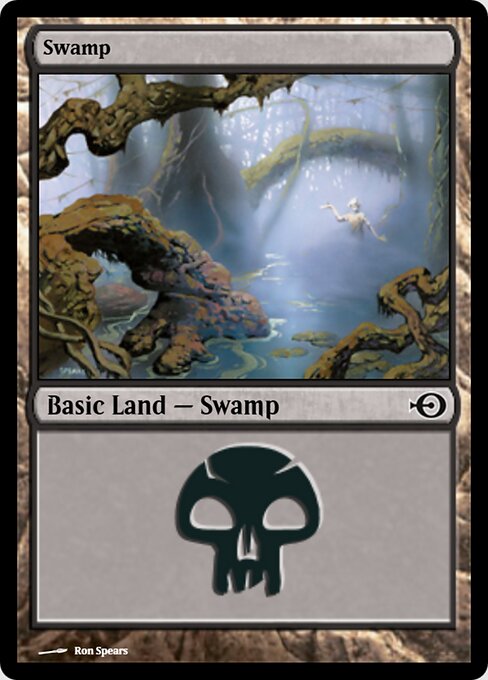 Swamp — Magic Online Promos #257, art by Ron Spears