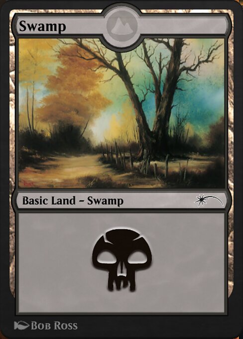 Swamp — MTG Arena Promos #250, art by Bob Ross