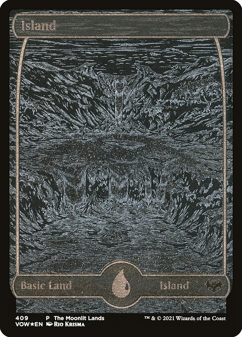 Island — Innistrad: Crimson Vow #409, art by Rio Krisma