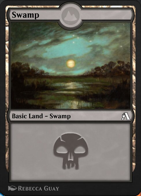Swamp — Arena New Player Experience #6a, art by Rebecca Guay