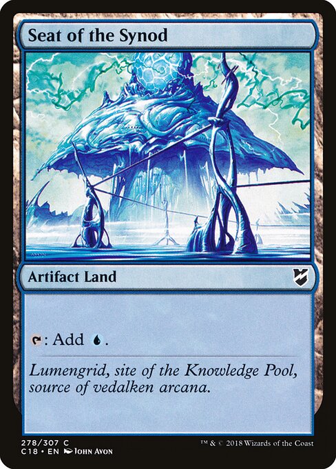 Seat of the Synod — Commander 2018 #278, art by John Avon
