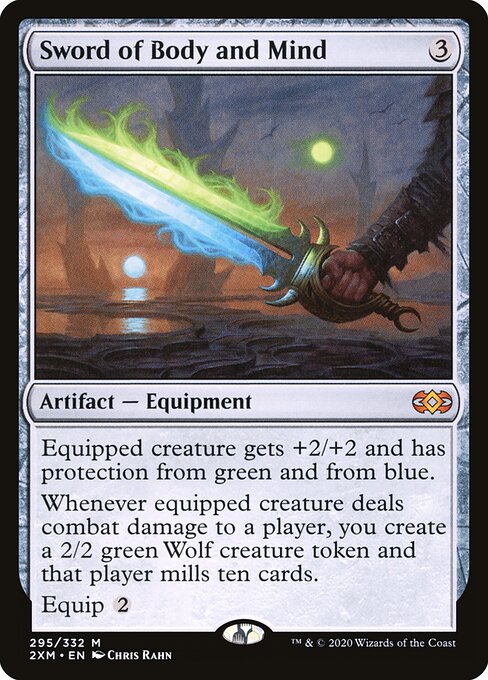 Sword of Body and Mind — Double Masters #295, art by Chris Rahn