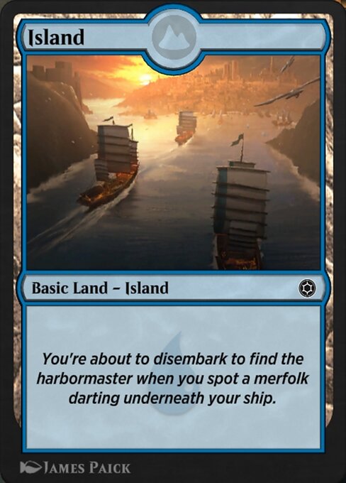 Island — Alchemy Horizons: Baldur's Gate #295, art by James Paick