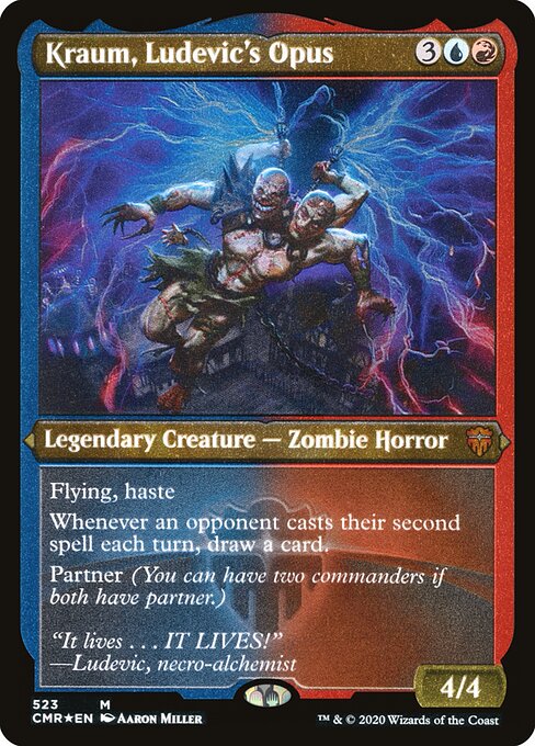 Kraum, Ludevic's Opus — Commander Legends #523, art by Aaron Miller