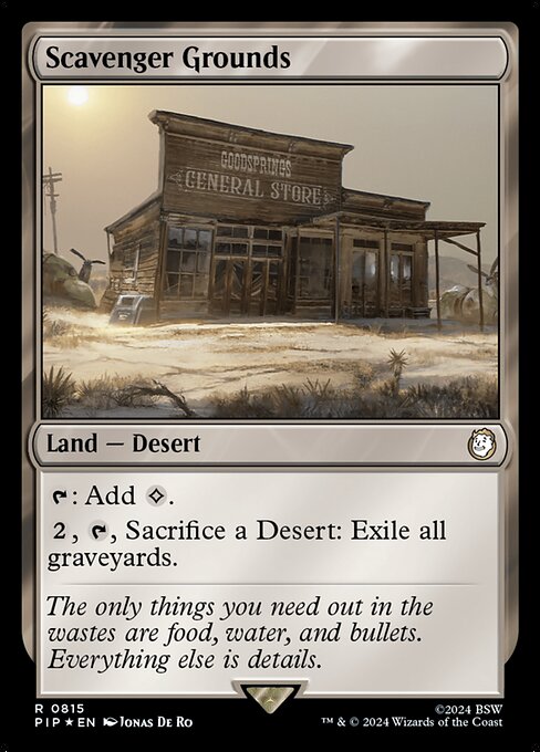 Scavenger Grounds — Fallout #815, art by Jonas De Ro